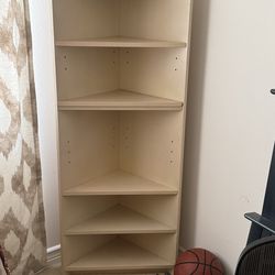Bellini corner bookcase and changing table/ dresser