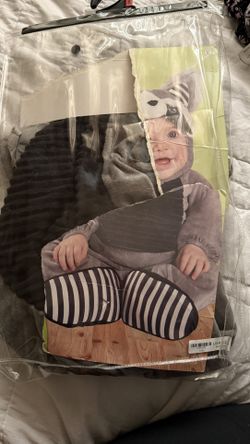 Lil’ Raccoon Costume 0-6 Months 