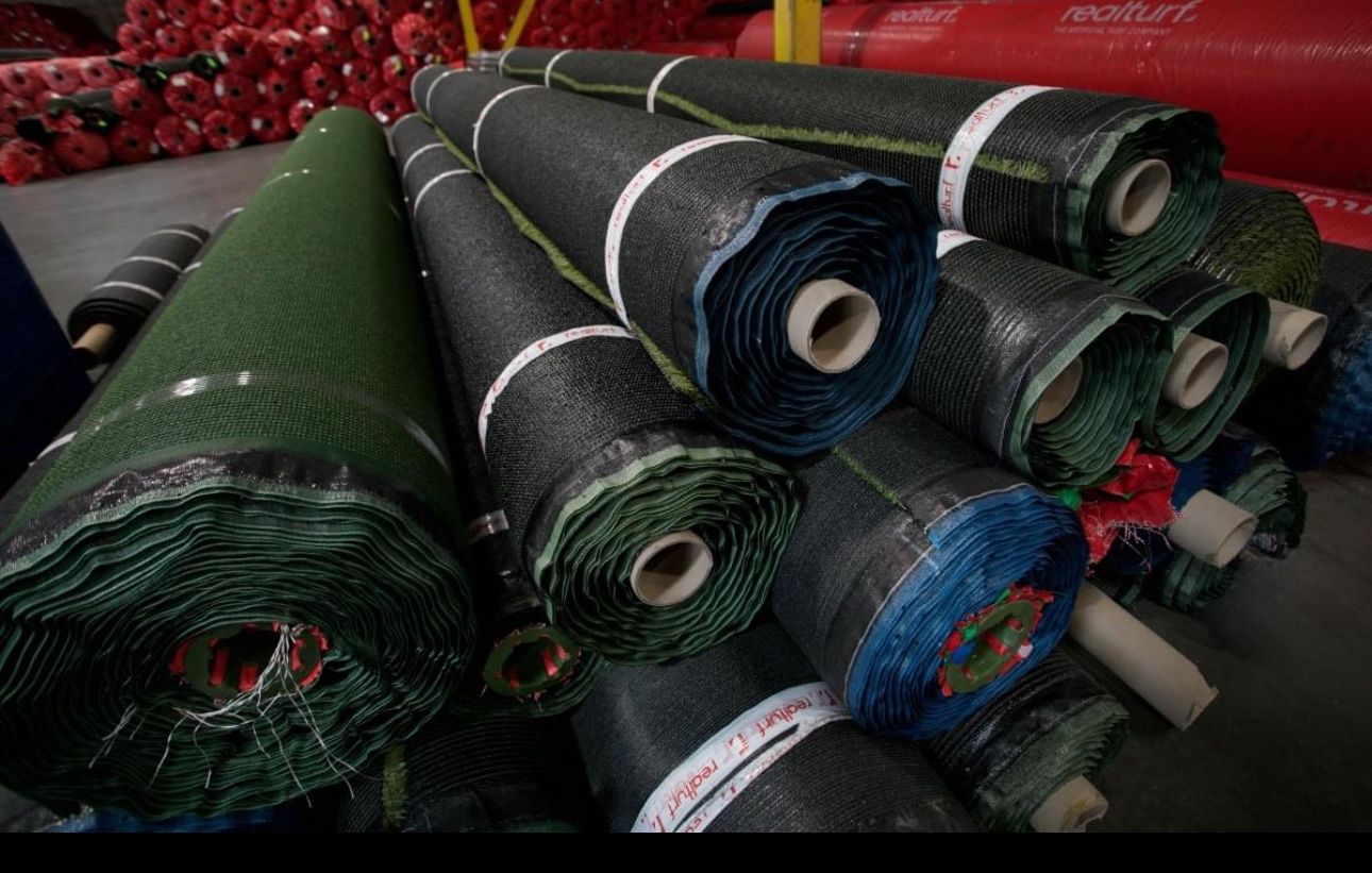 Turf Remnant Rolls NEW Synthetic Grass