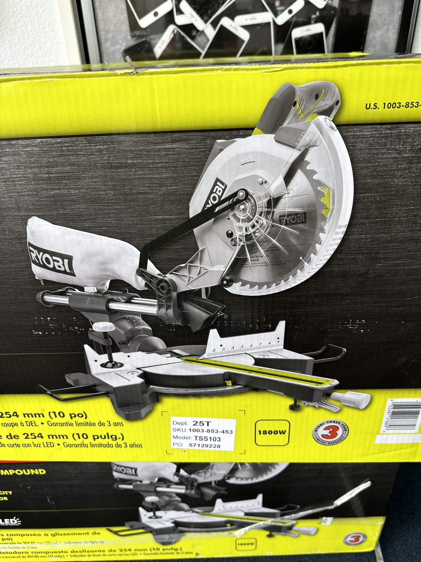 10 Inch Ryobi Miter Saw