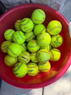 Mixed Brand 12 Inch Slowpitch Softballs-ASA-USSSA-USA