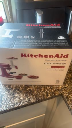 New kitchen Aid food grinder