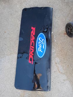 Ford racing fender cover