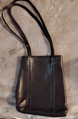 Nine West Black Pebbled Leather Purse