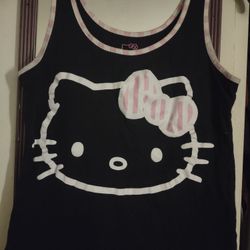 Juniors/Woman's Hello Kitty Tank Top