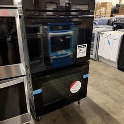 Frigidaire  FCWD3027AB 30 Inch Double Convection Electric Wall Oven
