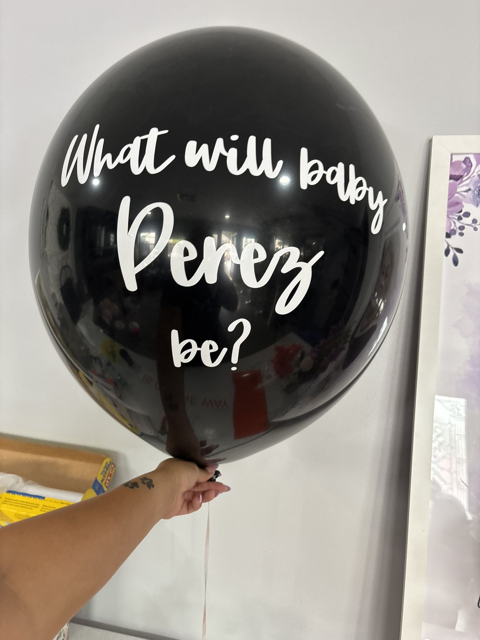 Gender Reveal Helium Balloons