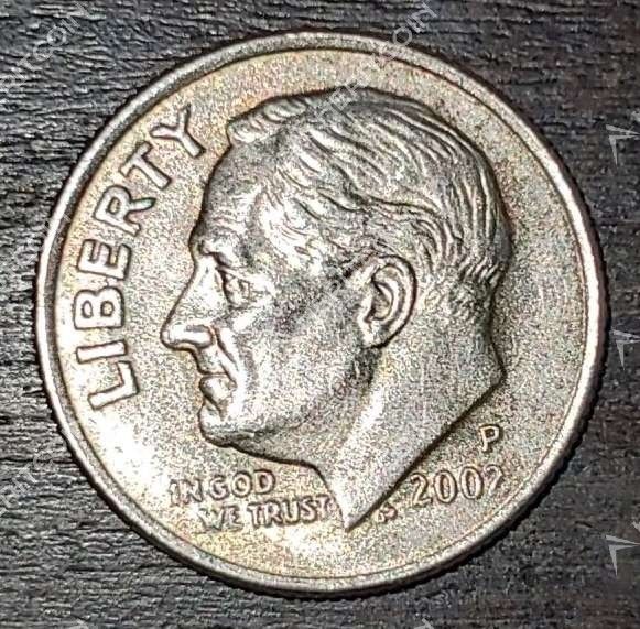 2002 Roosevelt Dime