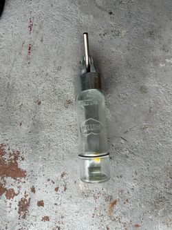 Hamster Glass Water Bottle And Metal Holder