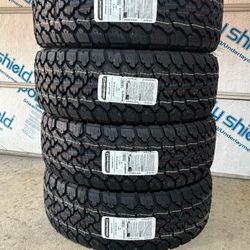 (4) - 275/60/20 General Grabber A/TX Tires