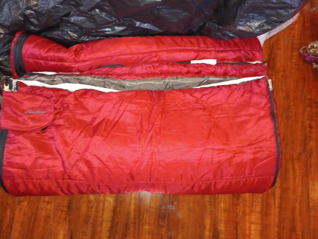 Eddie Bauer "COZY" MEN CAMPING SLEEPING BAG