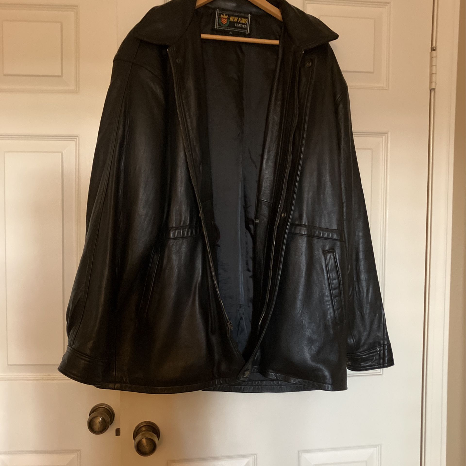 Men’s  XL Leather Jacket (coat)