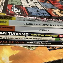 Giant Video Game Strategy Guide Lot Vintage PlayStation