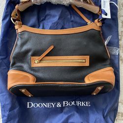 Dooney and Bourke black hobo bag
