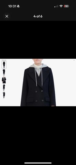 BRAND NEW Rebecca Minkoff Women's Medium Jacket Size M Double Lined Coat