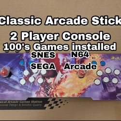 Arcade Stick Classic Console 2 Players KOF edition 