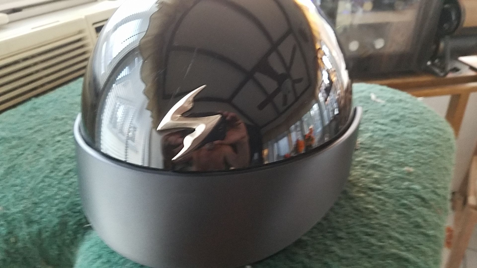 SCORPION EXO HALF HELMET WITH VISOR