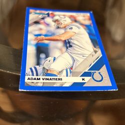 Adam Vinatieri Press Proof