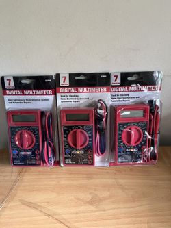 7 FUNCTION, DIGITAL MULTIMETER