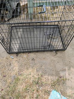 Large dog kennel
