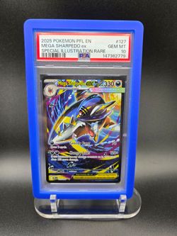 The Pokémon Company Mega Sharpedo ex Me02 Phantasmal Flames SIR Holo EN 127/094