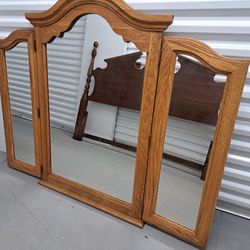 Solid Natura Oak Bedroom Set 6 Pieces 