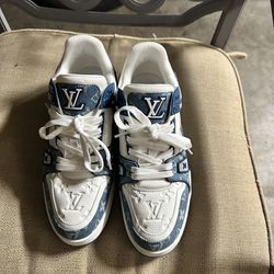 Louis Vuitton Denim Trainer for Sale in Cleveland, OH - OfferUp