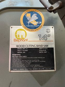 Free-Wood cutting band 14”
