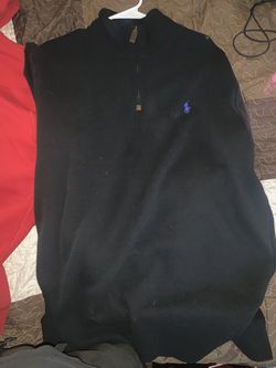 Navy blue quarter Zip