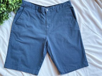 Men's Blue Chino Shorts - Volcom