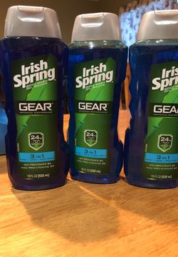 Irish Pring body wash 18 oz