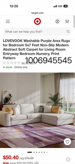 New target rug