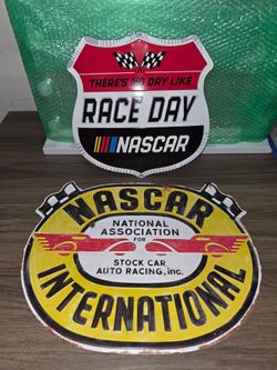 Nascar Wall Decor Signs