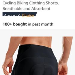 Sportneer Mens Cycling Shorts XL
