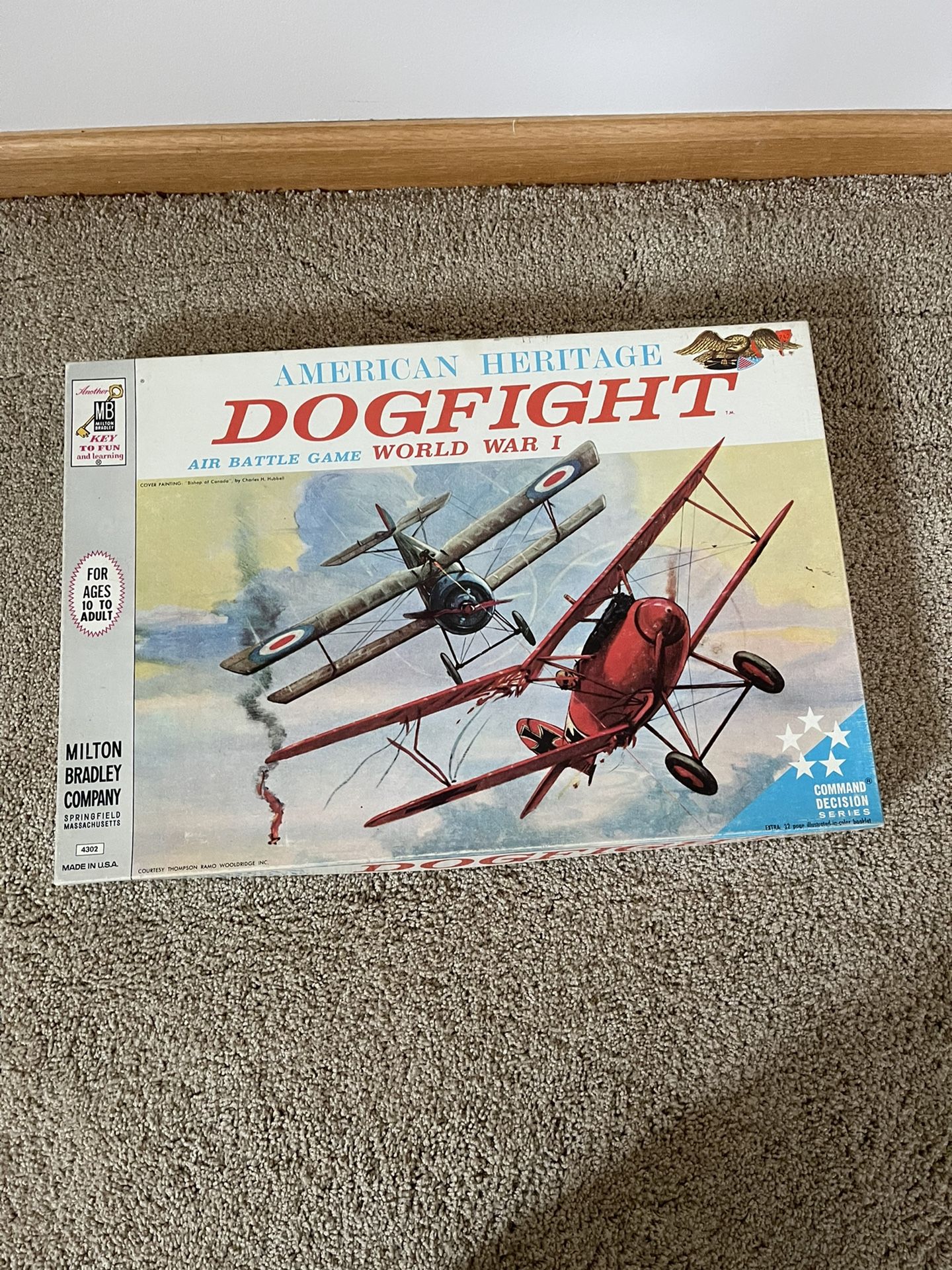 American Heritage Dogfight Board Game 