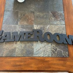 Game Room Sign
