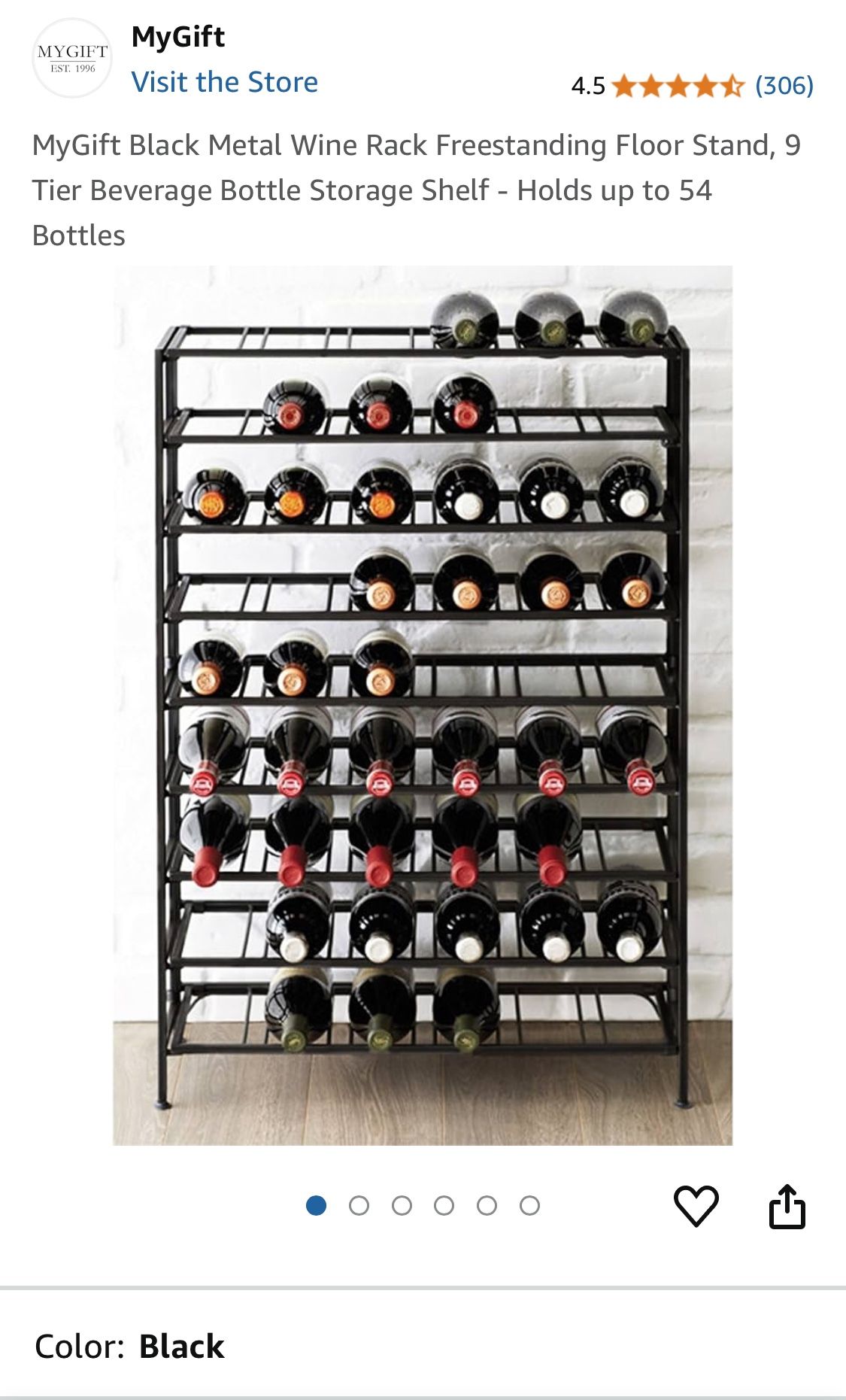 54 Bottle Wine Rack