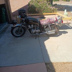 1981 CB750K Honda Road Bike Runs Good Needs Clutch Cable  