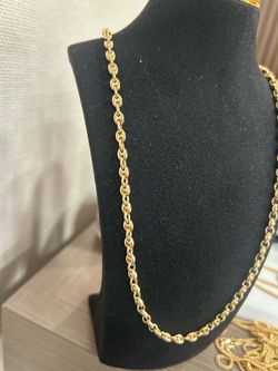 Cadena de oro 18 k
