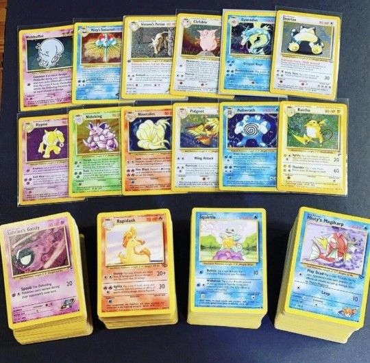 🔥100x Pokémon Card Mystery Lot – Includes 10 Vintage! Holo,Wotc, EX, GX, VMAX Card's & More🔥