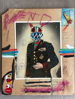 Original Mixed Media Leobardo Huerta