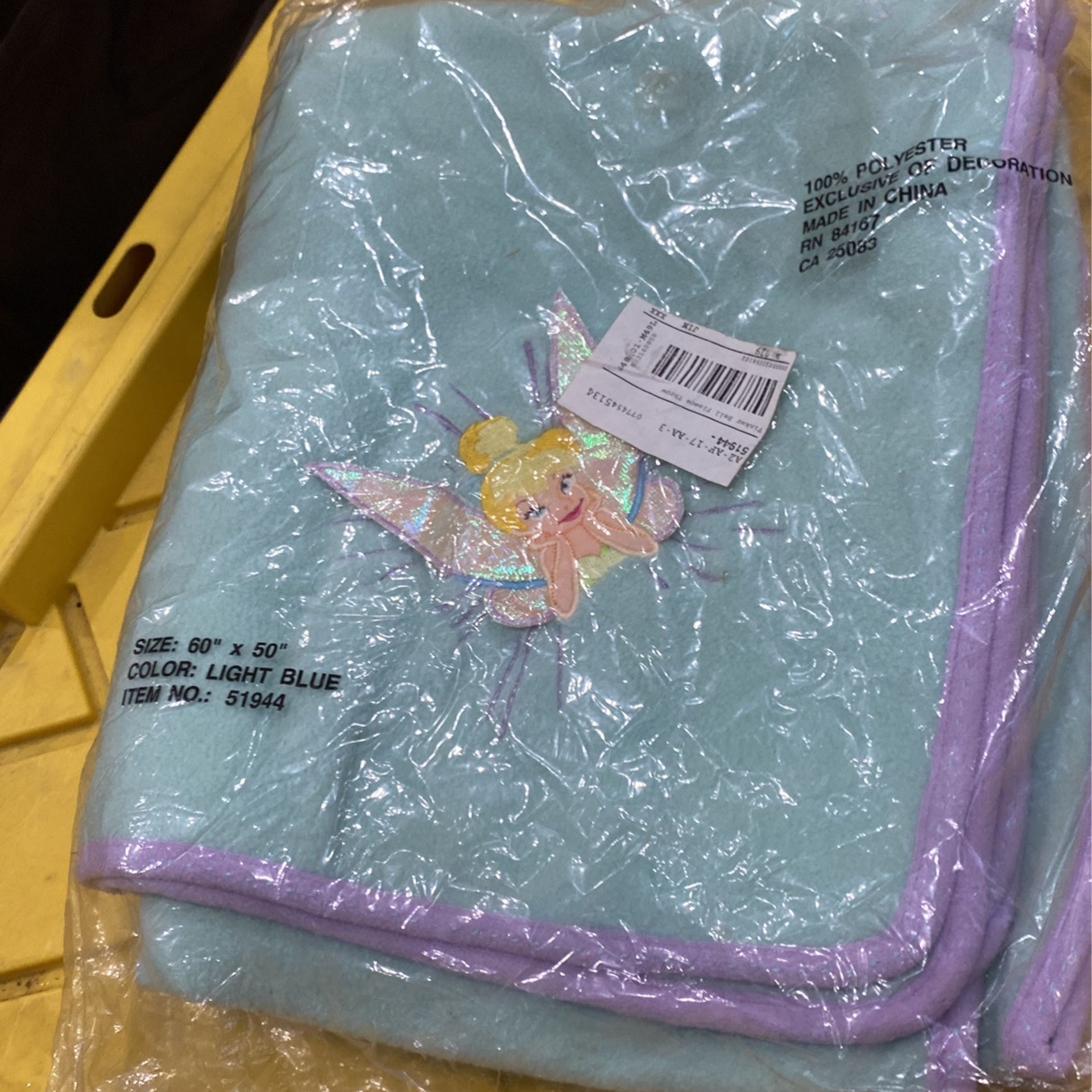 New Tinkerbell Blanket