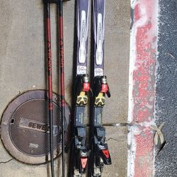 EXP Good Condition Ski Board Set