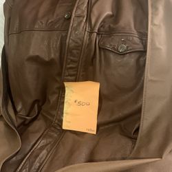 Men’s Leather Jackets.   Brand New