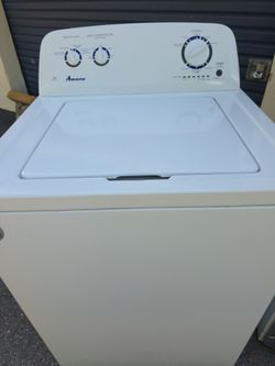 Amana washer . Delivery, install included. My friend is selling it.