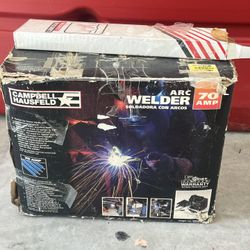 Arc Welder with Rods