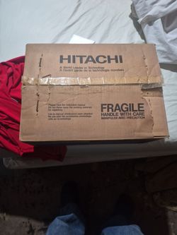 Hitachi vcr  tape player