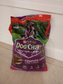 $10 Purina Dog Chow Complete Adult Lamb Flavor 14lb