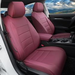 Brand New Lolcar Custom Fit Civic Seat Cover Full Set for Honda Civic 4 Door Sedan-Only (2022 2023 2024 EX)&(2025-2026 Sport),5-Seats Full Set,Leather