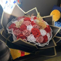 eternal bouquets (price depends on how many flowers)